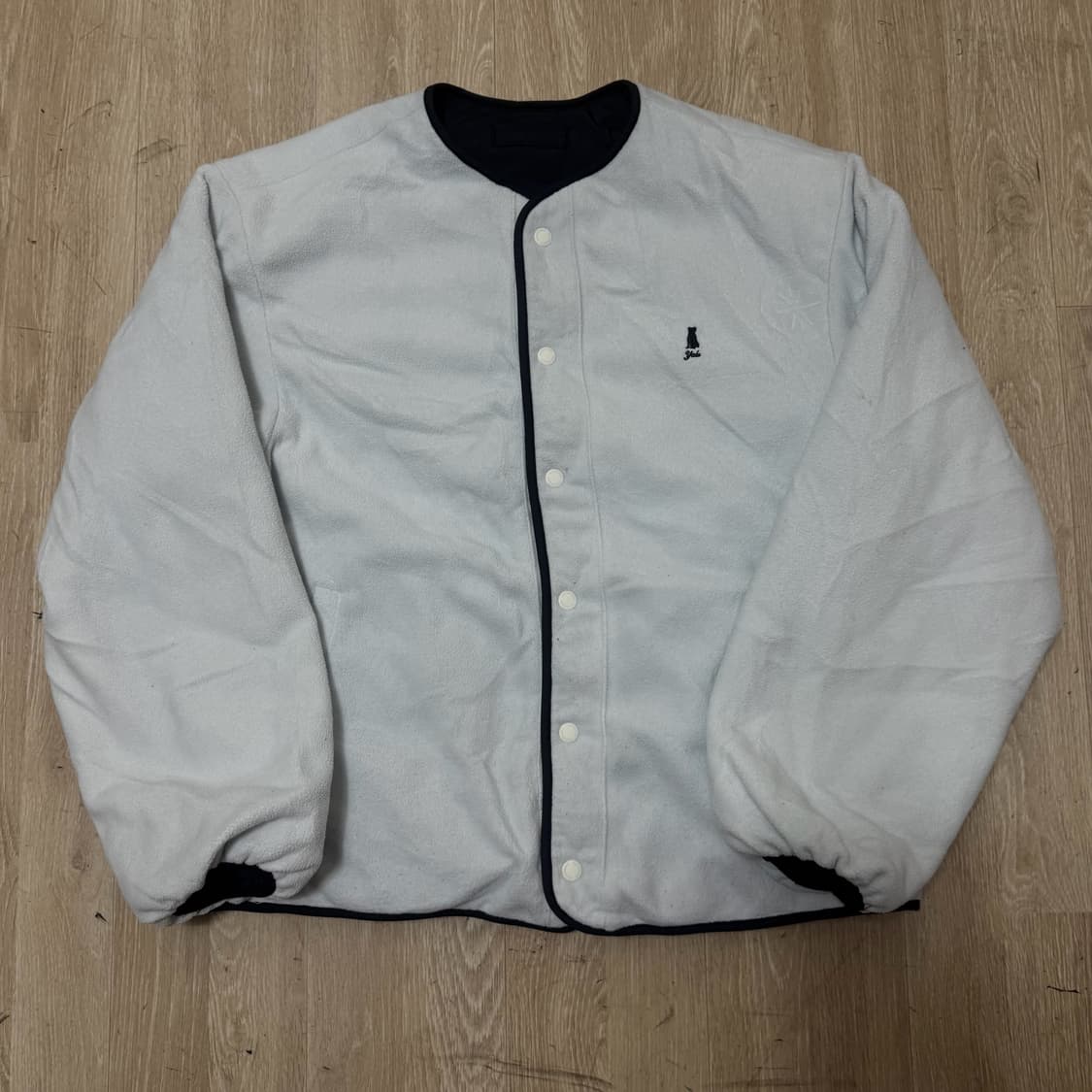 예일 리버시블 후리스 경량패딩 점퍼 M/95  상품이미지3