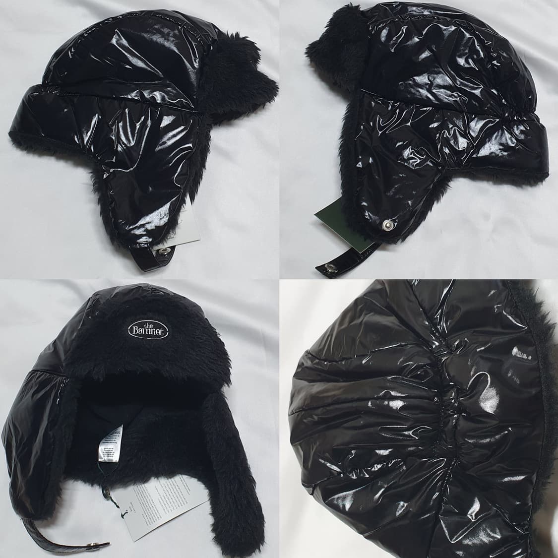 블랙 블링블링 반짝반짝 더바넷 트래퍼햇 트루퍼햇 벙거지 모자  상품이미지6