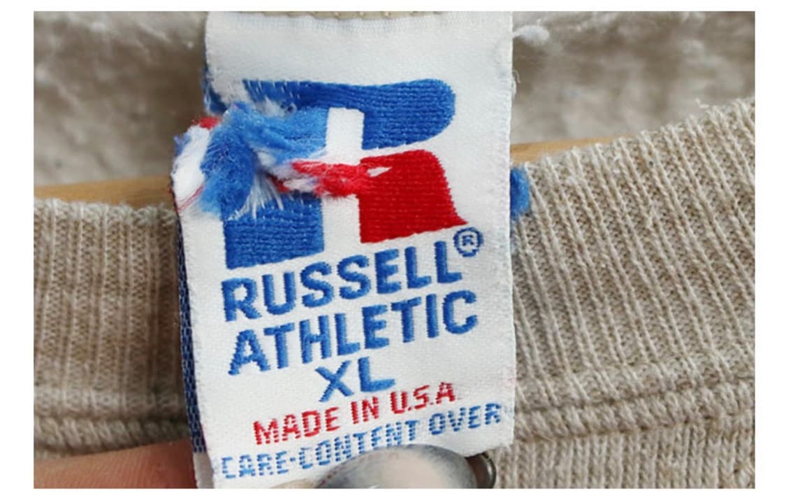 90's Russell Sweatshirt 브이거셋 다람쥐 스웻셔츠 상품이미지4