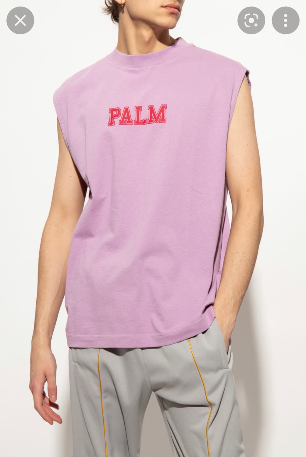 palm angels 팜엔젤스 슬리브리스 티셔츠 상품이미지1