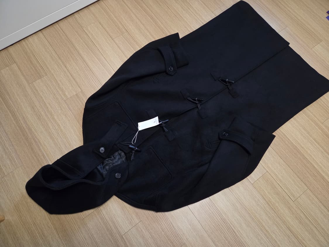 라퍼지스토어 울리치 오버핏 롱 더플 코트   상품이미지8