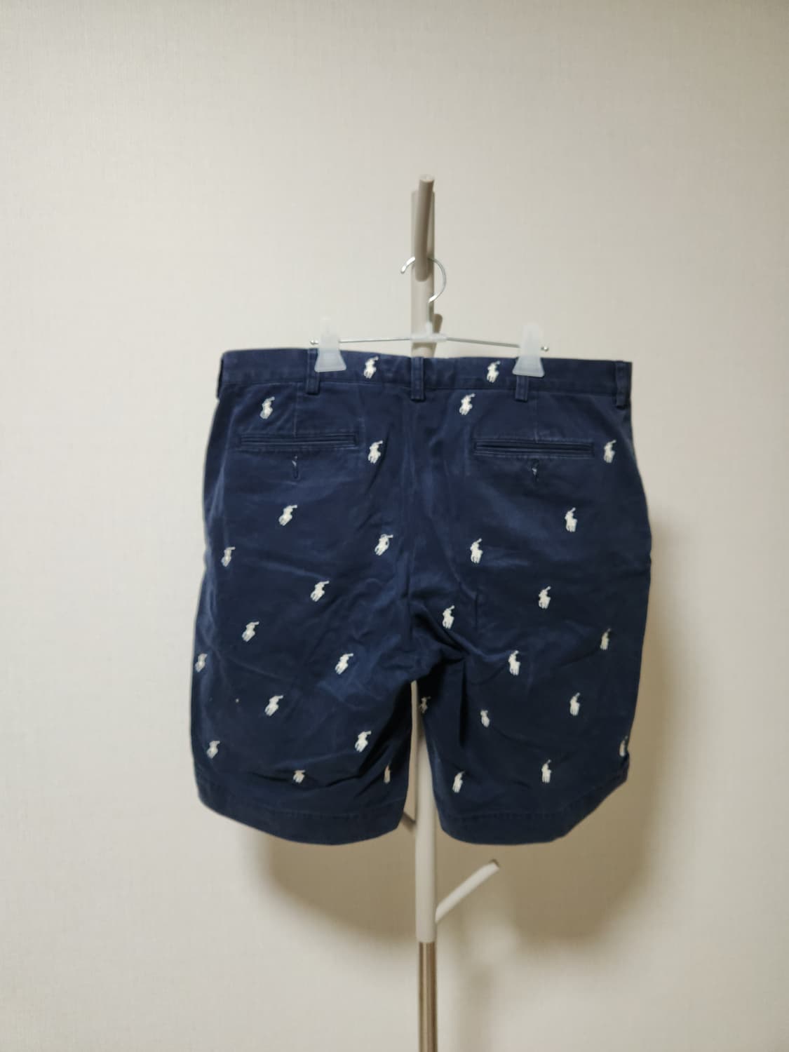 폴로 랄프로렌 네이비 반바지 포니패턴 36 상품이미지2