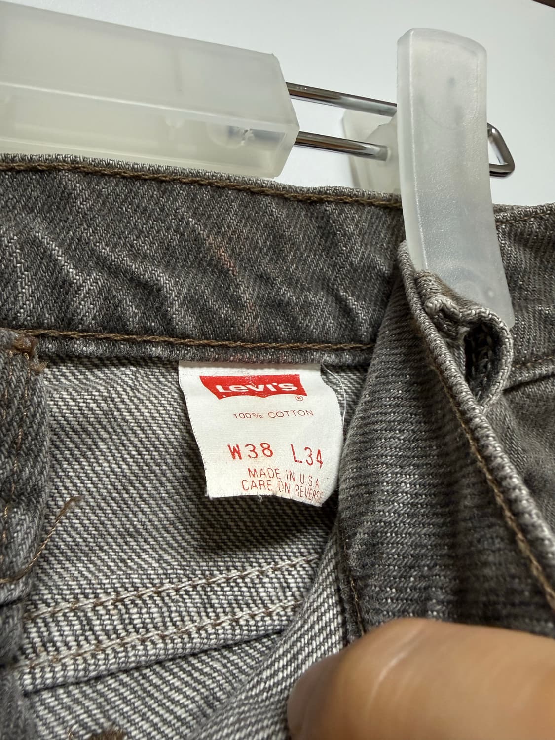 90s 리바이스 517 그레이 (38x34) 상품이미지4
