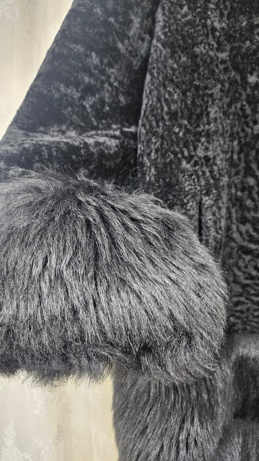 양모 트리밍 양모코트 상품이미지6