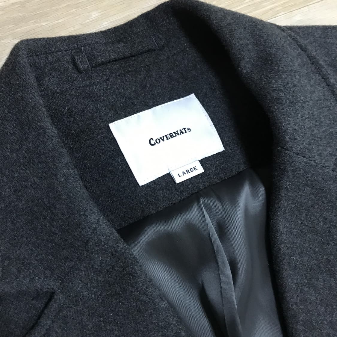 커버낫 울90% 블레이저 자켓 L사이즈 상품이미지4