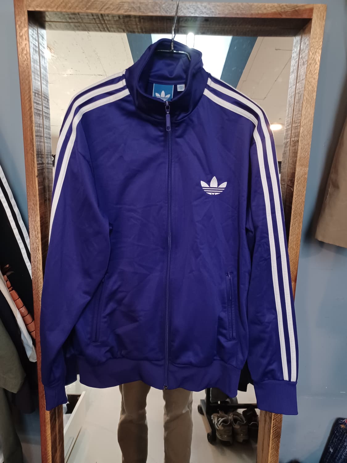 아디다스 파이어버드 트랙탑 져지 퍼플 100 상품이미지1