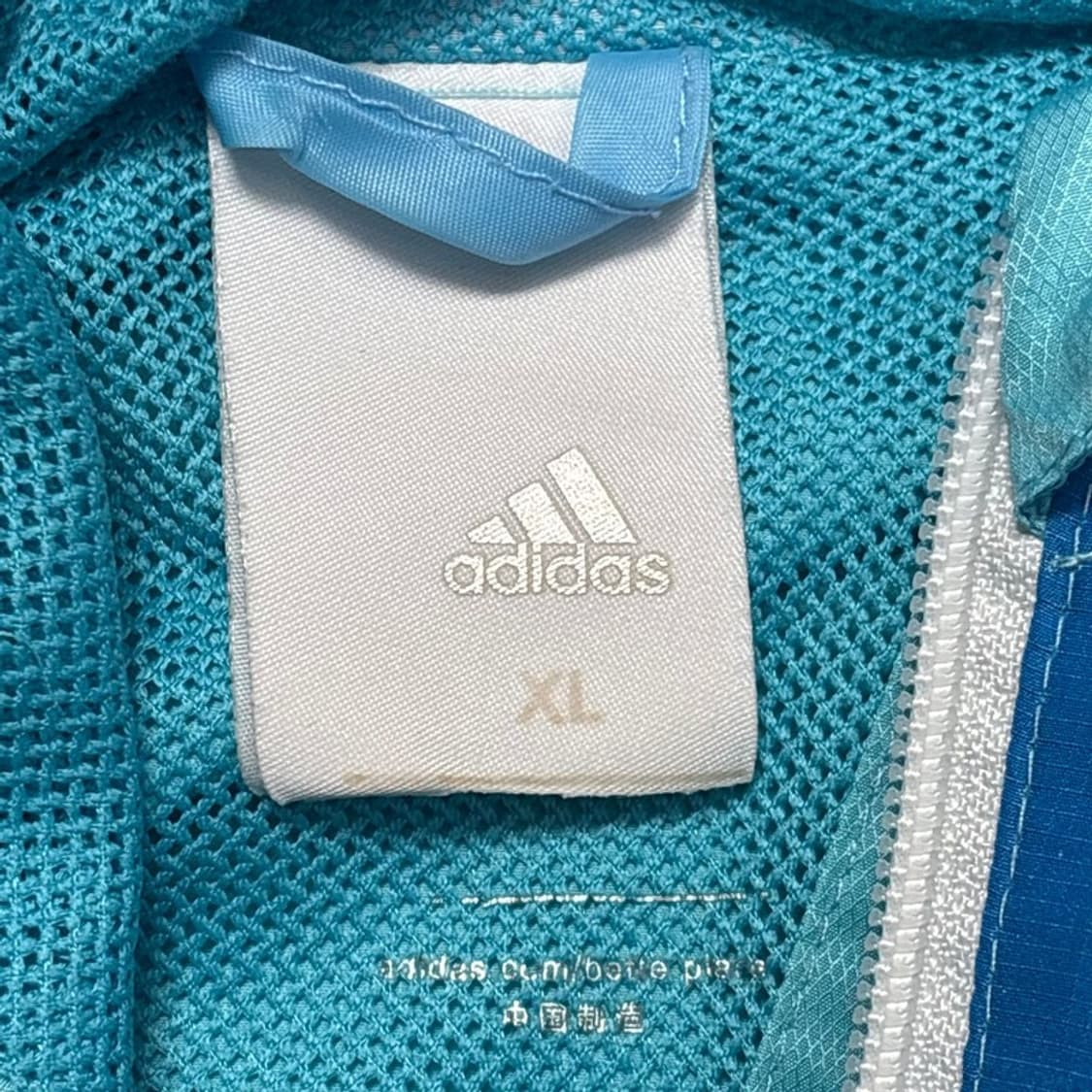 ADIDAS 레알 마드리드 윈드브레이커 자켓 블루 XL 상품이미지5