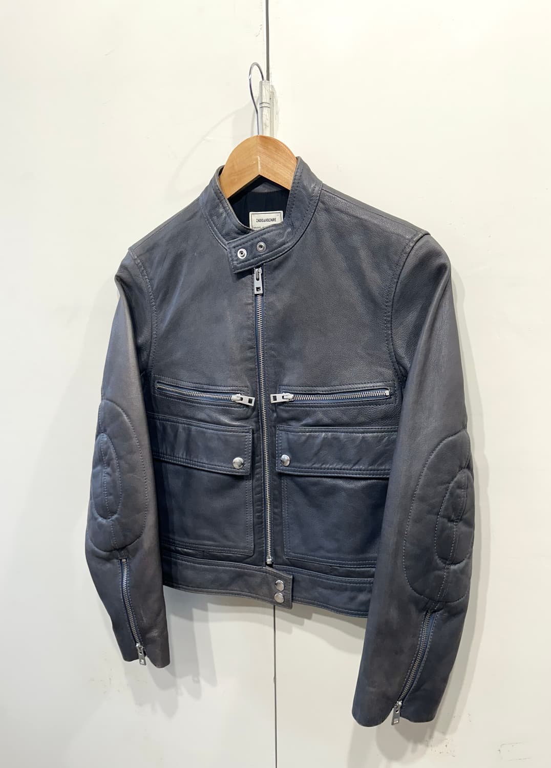 자딕앤볼테르 램스킨 레더 자켓 상품이미지2