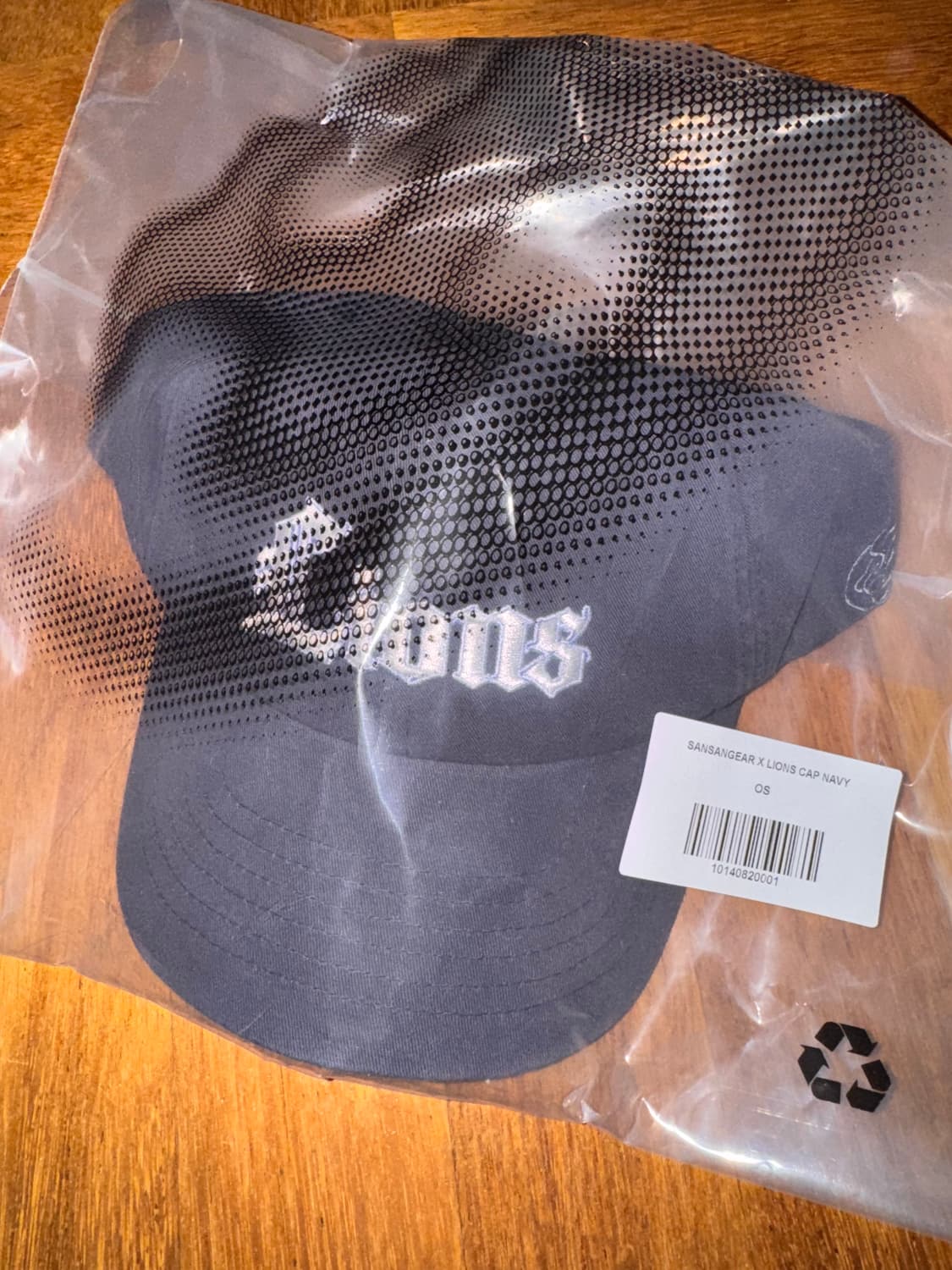 [새상품] 산산기어 삼성라이온즈 캡 네이비 상품이미지3