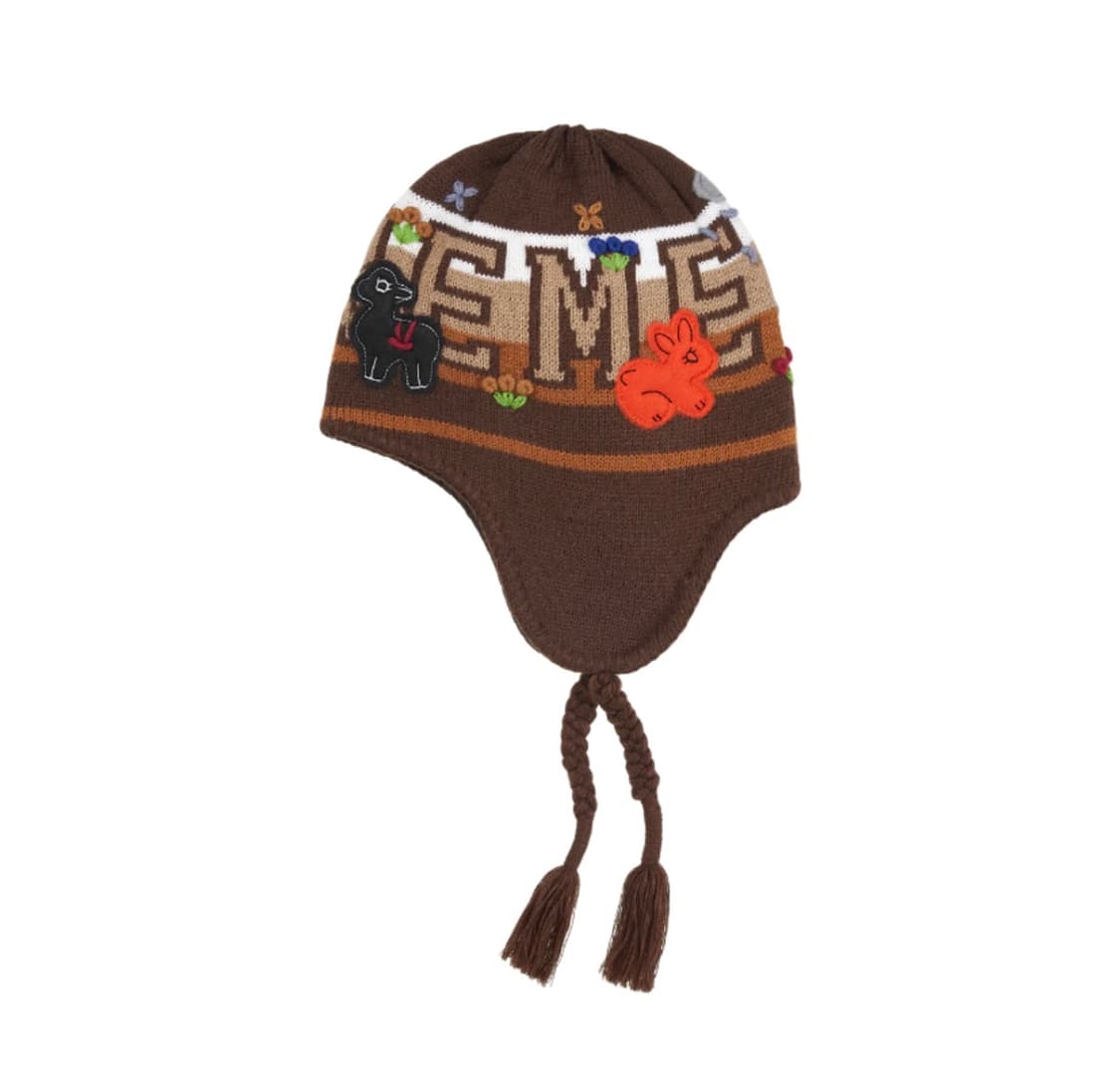 슈프림 25FW 이어플랩 비니 브라운 상품이미지2