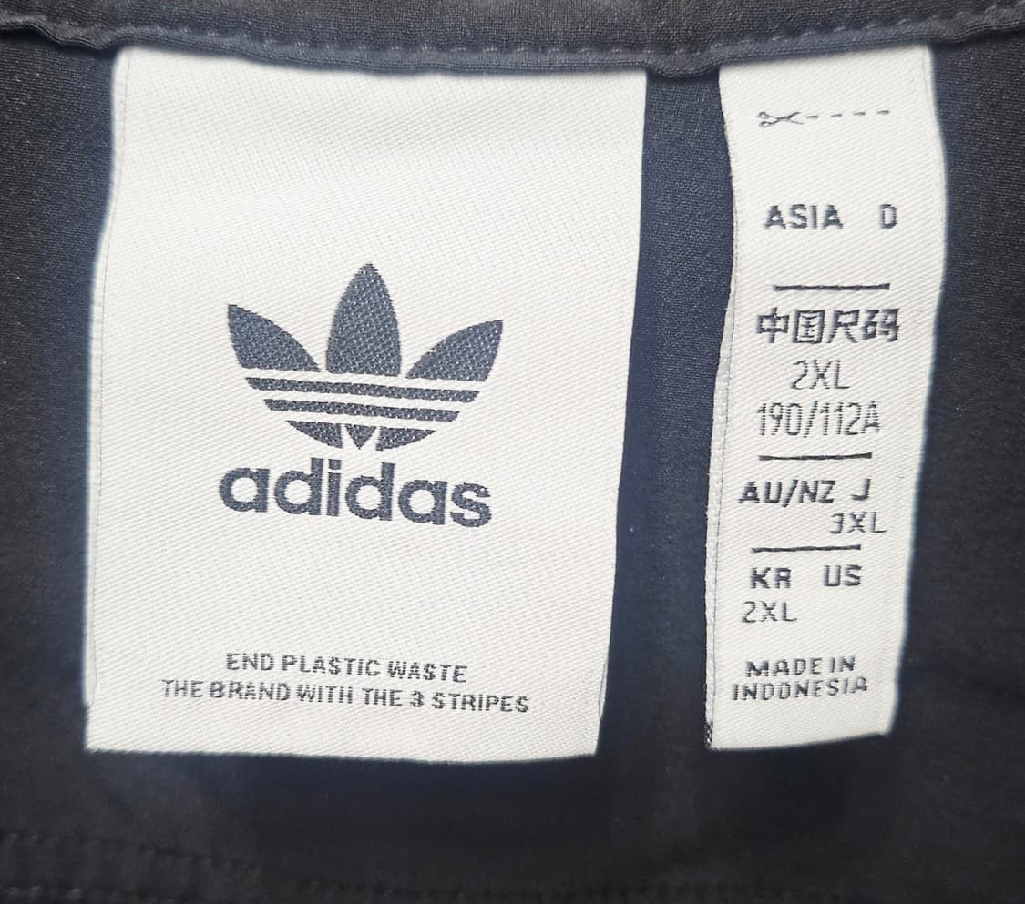 (110~115)2XL☆솔드아웃☆아디다스 파이어버드[검흰]클래식 반팔셔츠 상품이미지2