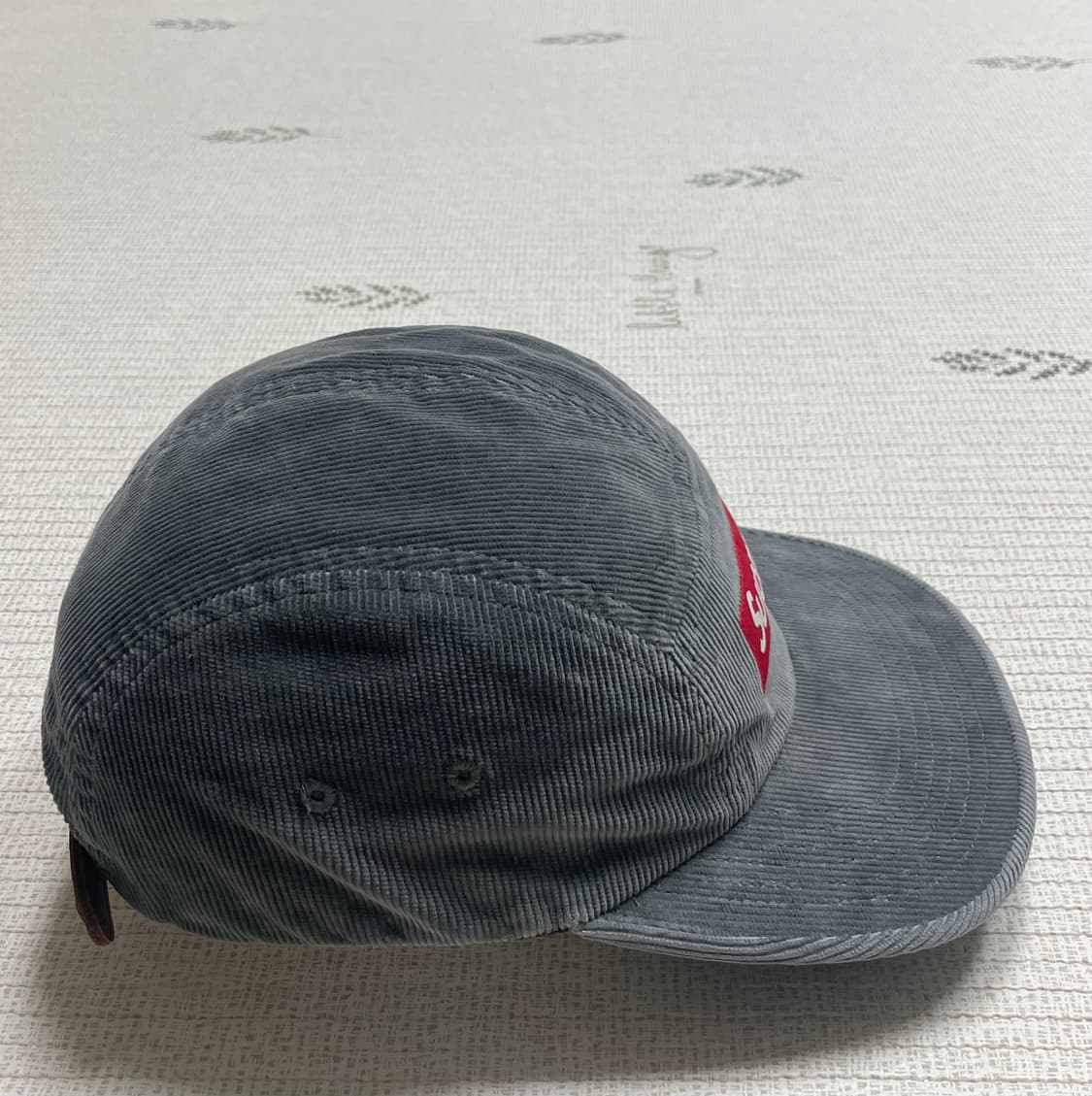 23fw 슈프림 코듀로이 캠프캡 그레이 상품이미지4