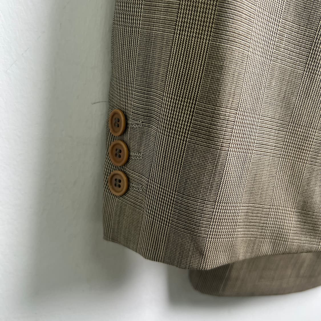 발렌티노 우오모 빈티지 체크 싱글 블레이저  상품이미지7