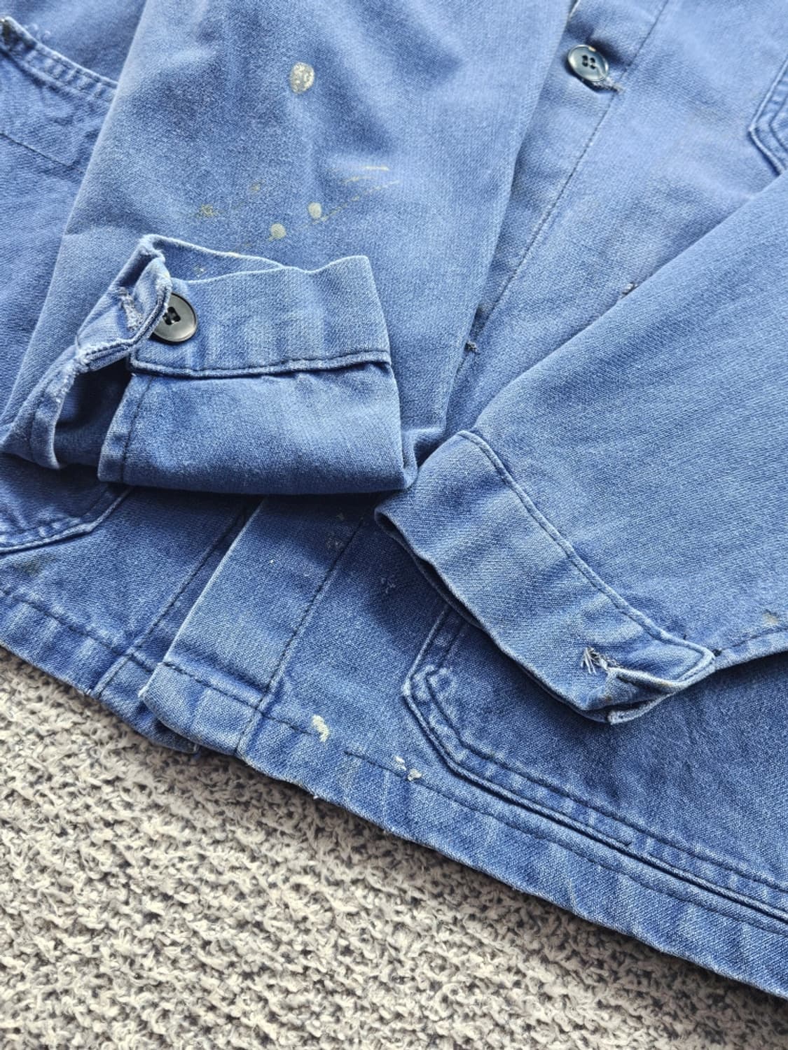 빈티지 3포켓 프렌치 워크 자켓 ( M추정 ) / 11478 상품이미지9