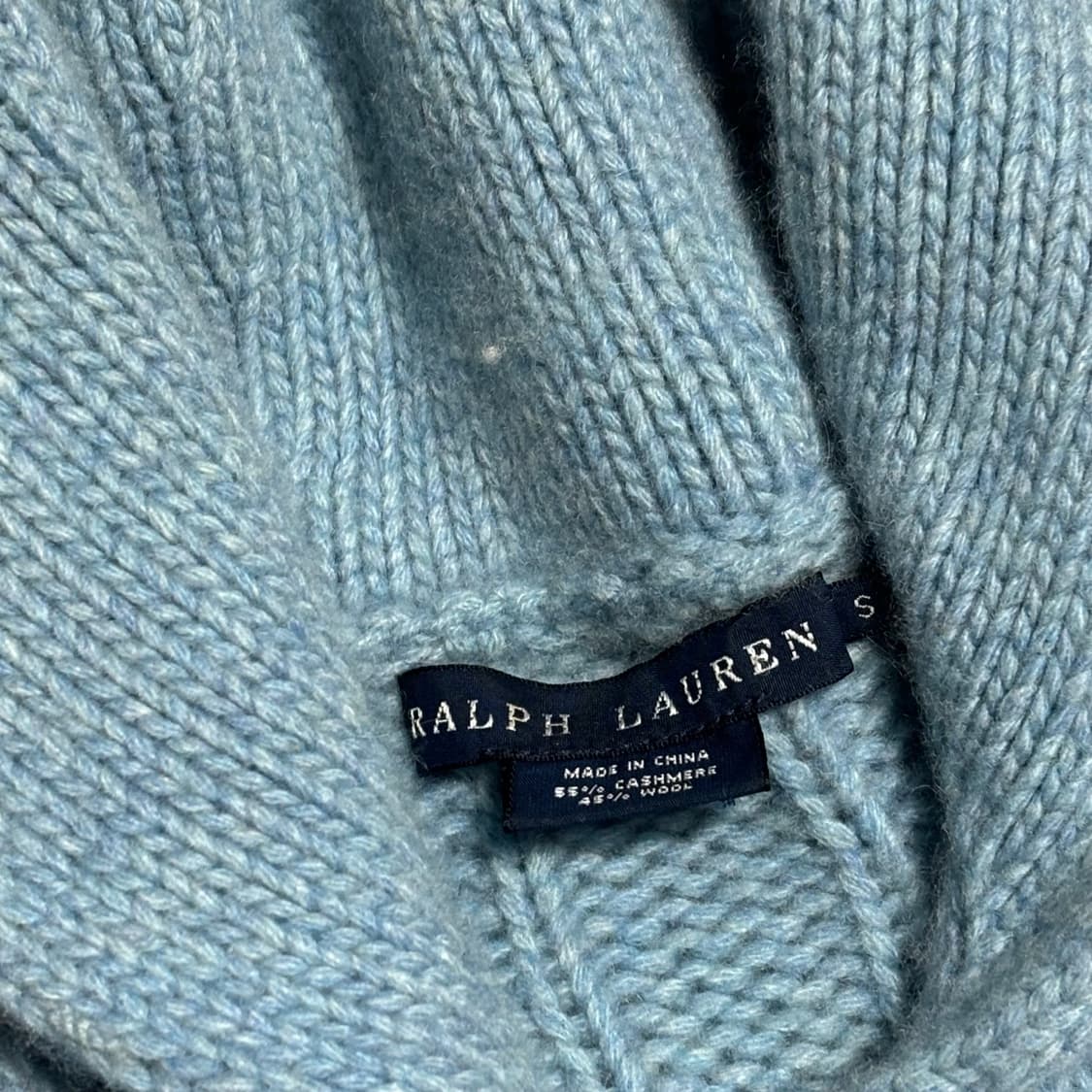 폴로랄프로렌 캐시미어 숏 가디건 상품이미지4