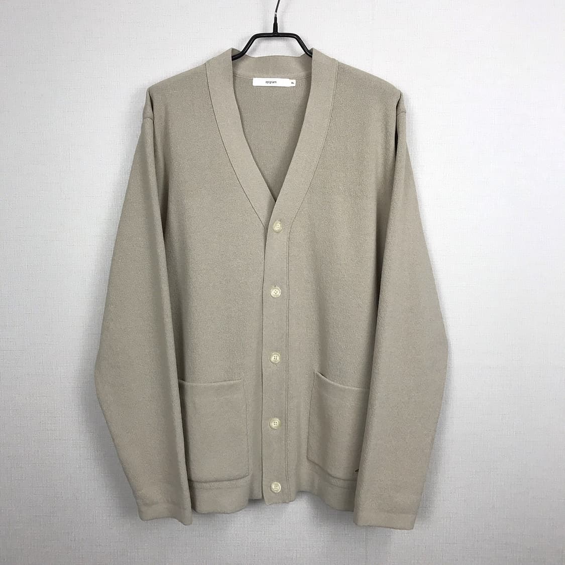 에피그램 한지 블렌드 에센셜 가디건 남성XL 상품이미지1