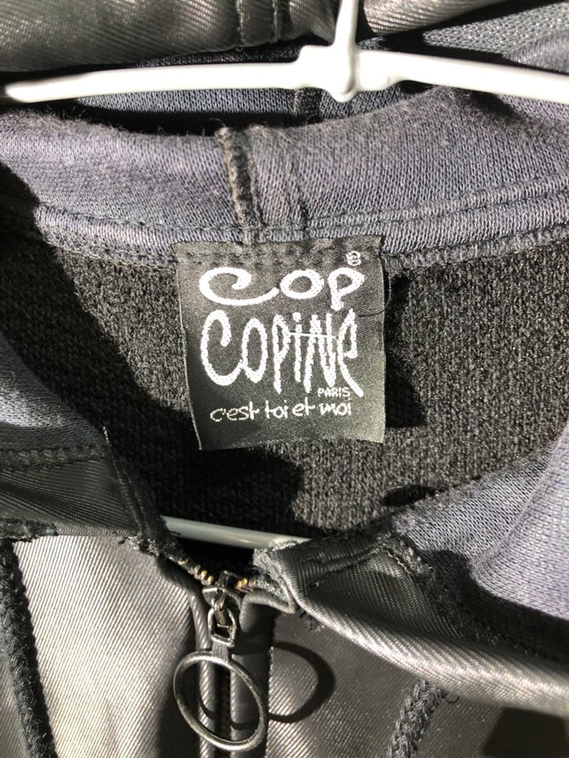cop copine 니트 후드 집업 상품이미지4