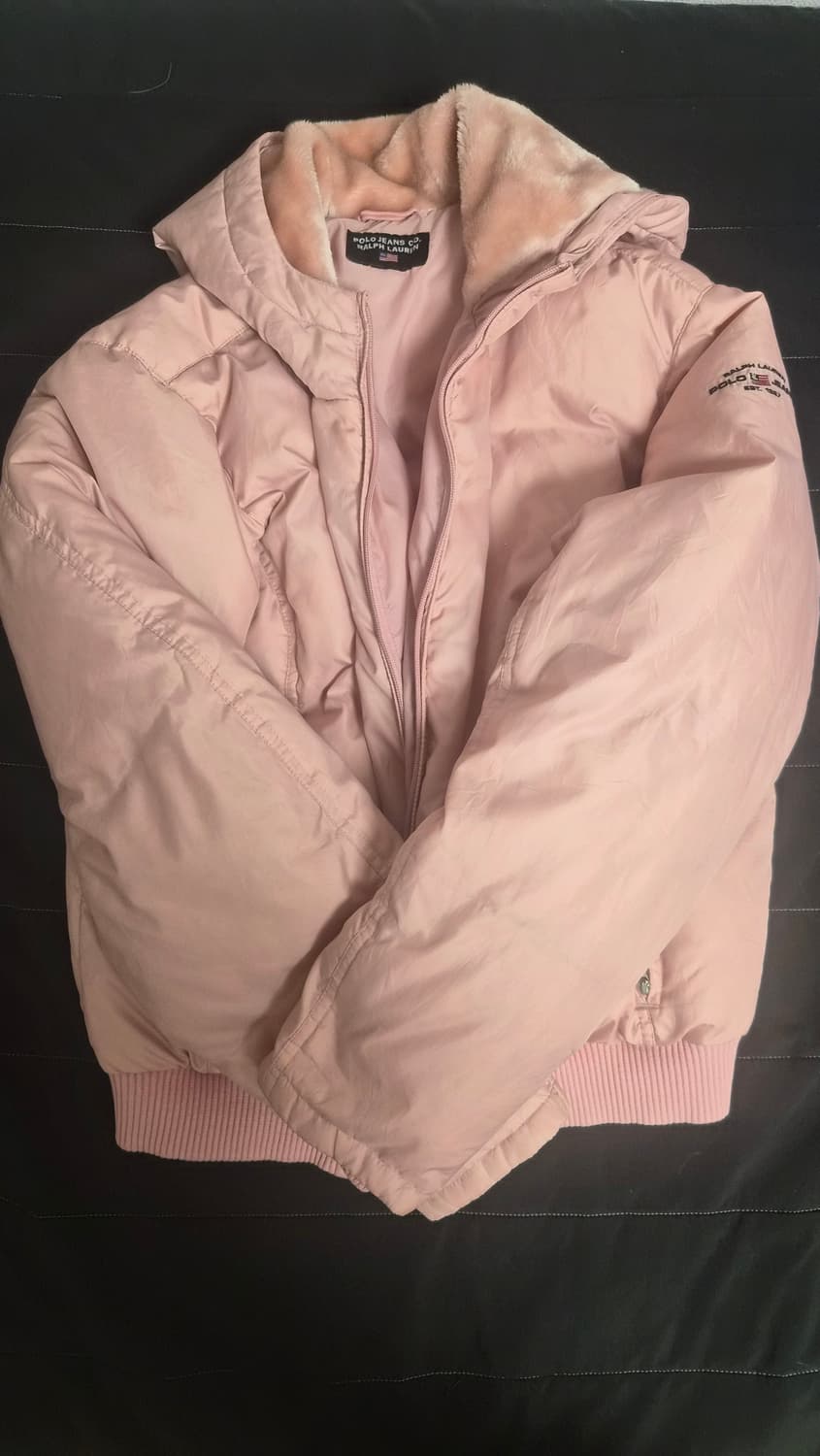 폴로 랄프로렌 핑크 패딩 상품이미지1