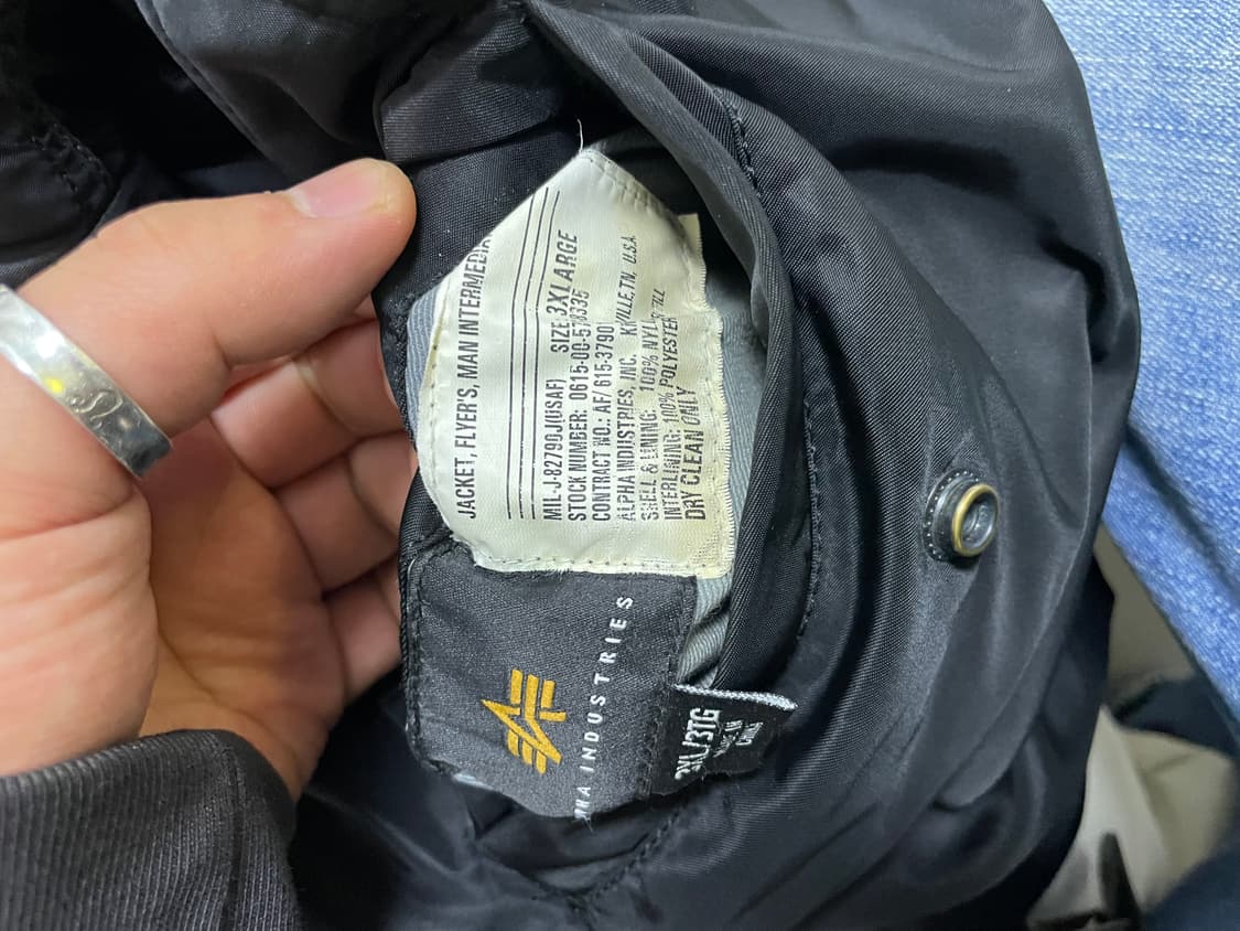 알파인더스트리 봄버 자켓 상품이미지4