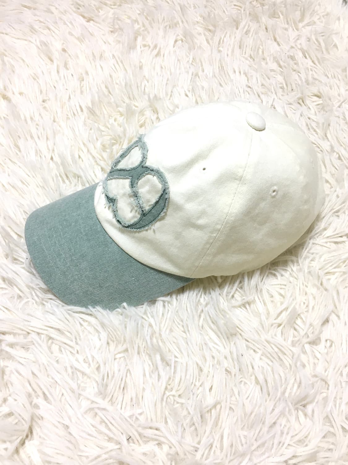 129 아플리케 볼 캡 (cream) 상품이미지2