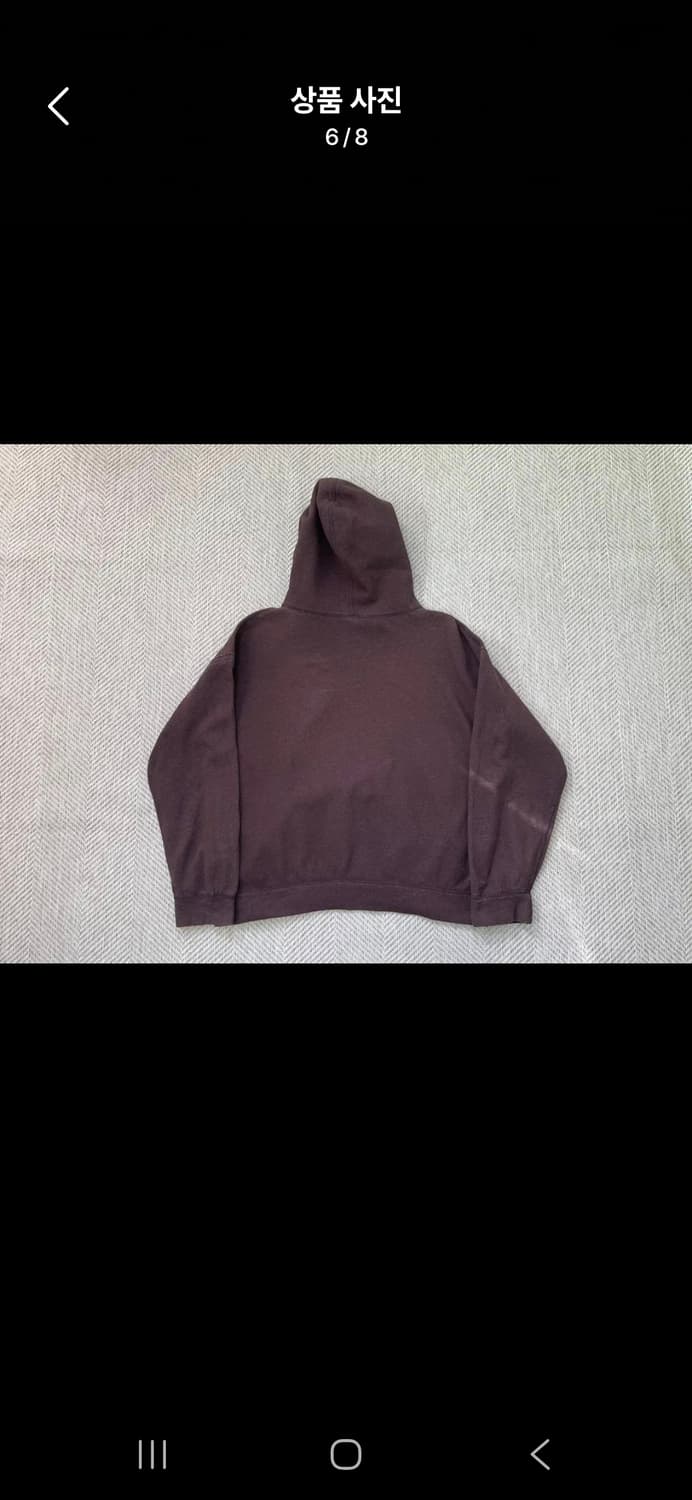 45r  후드 브라운 상품이미지4