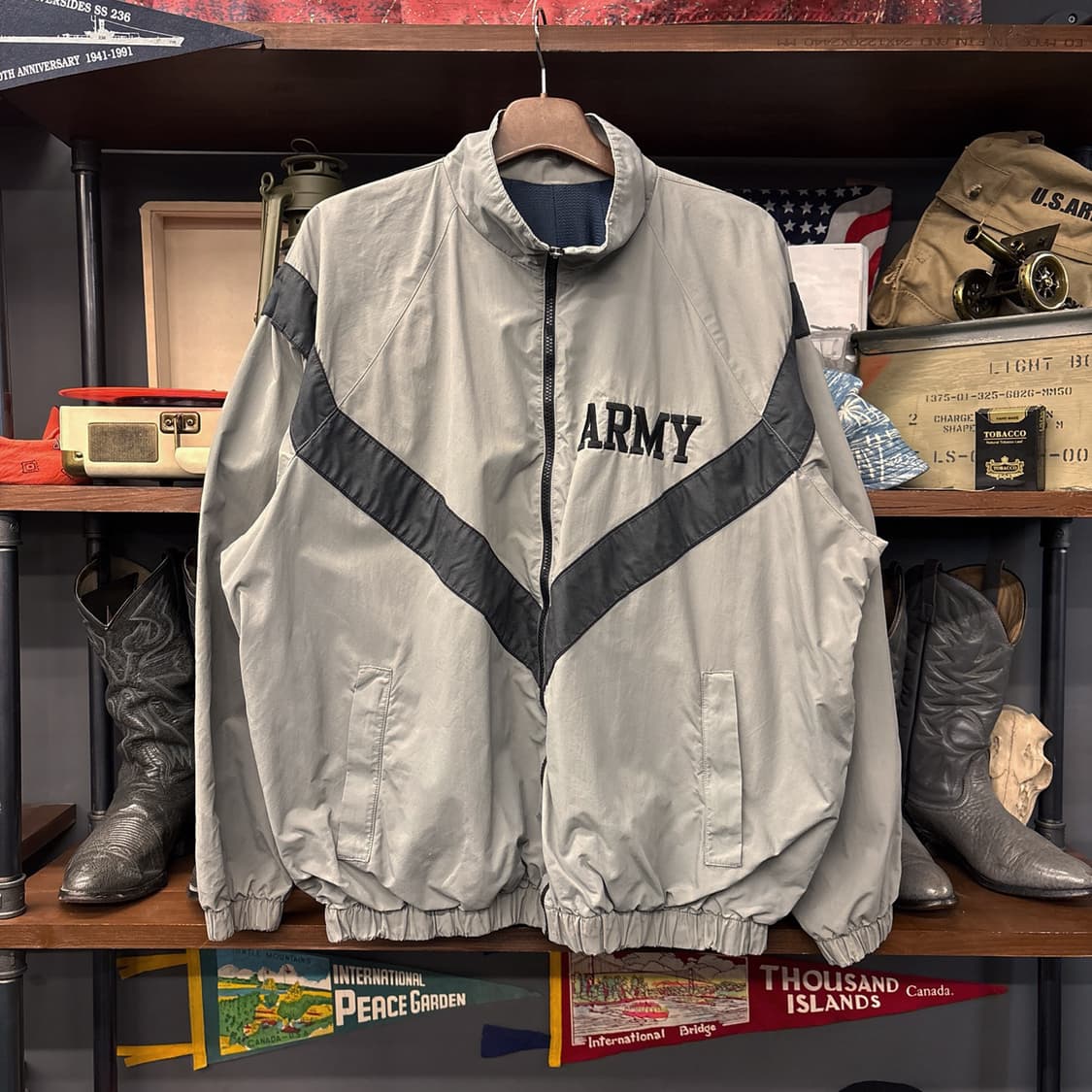 XL/R 90s IPFU 1세대 오리지널 US ARMY 바람막이 N816 상품이미지1