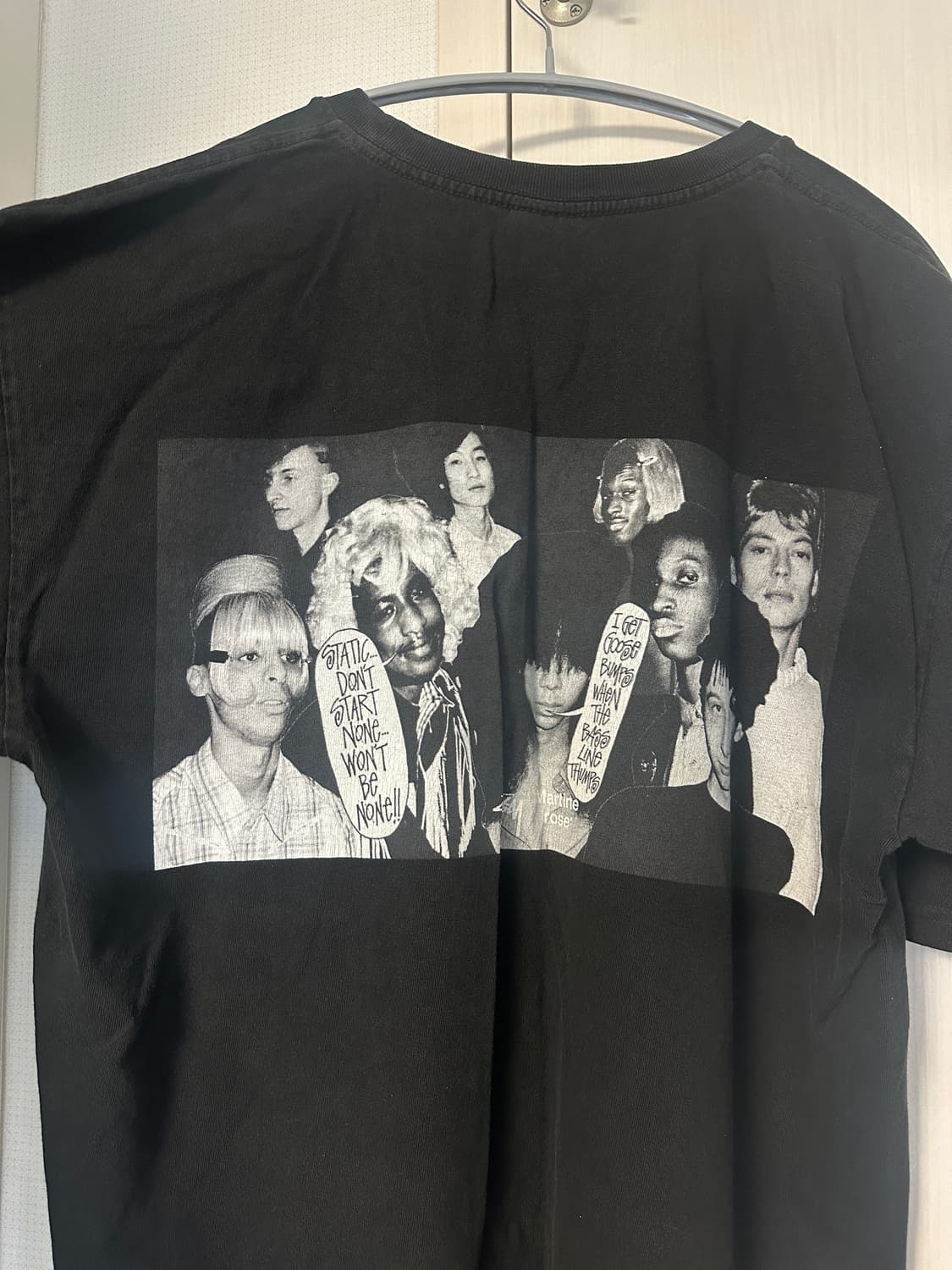 L) 스투시 x 마틴 로즈 콜라주 피그먼트 다이드 티셔츠 상품이미지7