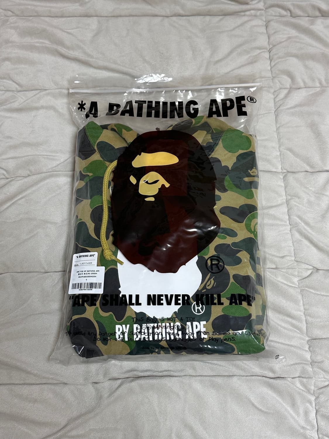 베이프 abc 카모 풀오버 후드 상품이미지8