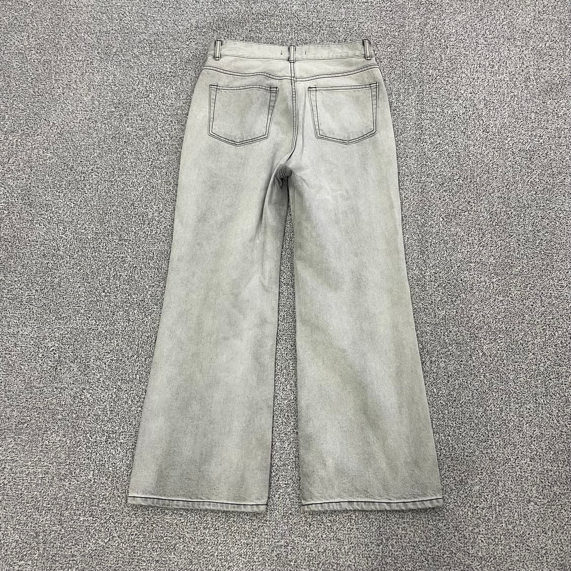 오르 그레이 세미 와이드 데닌팬츠 0126HS1 상품이미지3