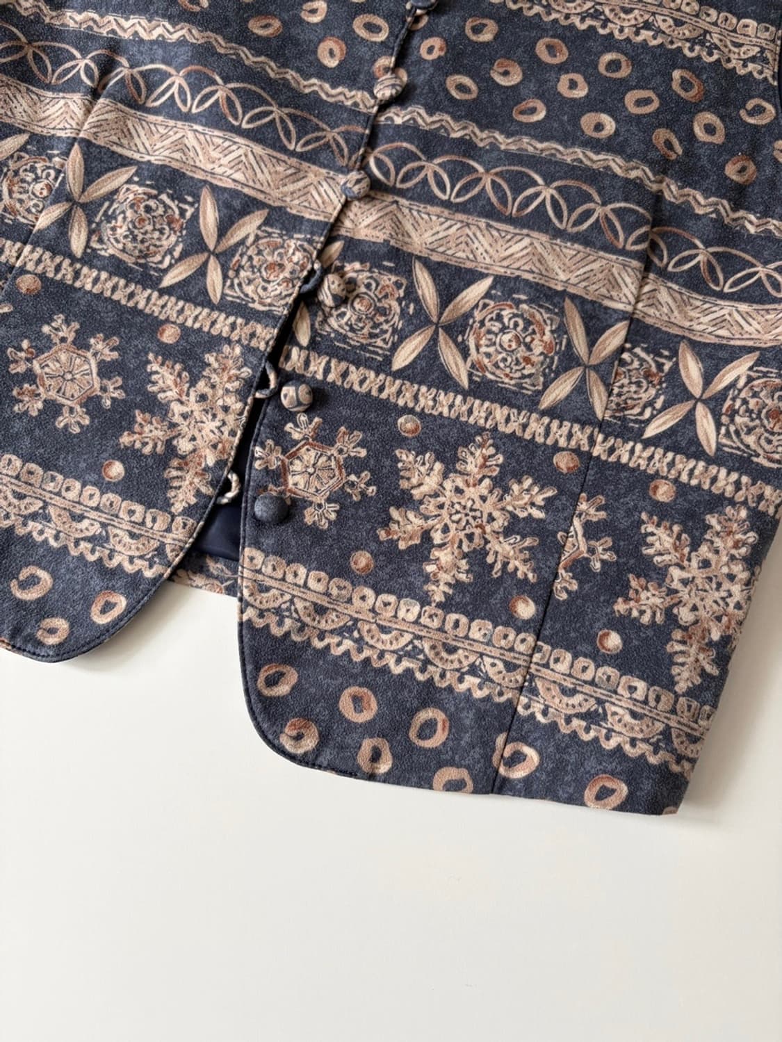 patterned vest 상품이미지8