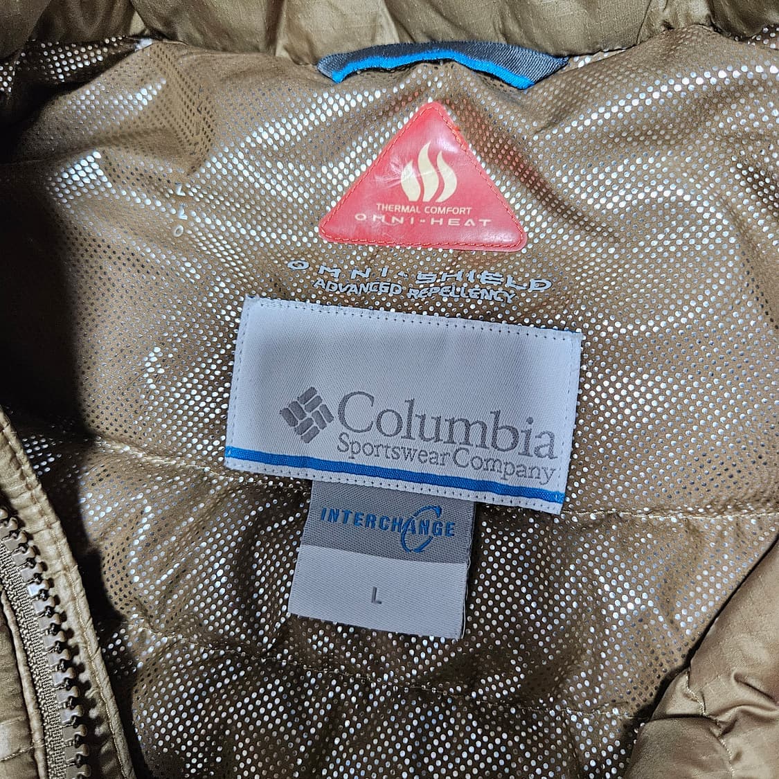 콜롬비아 경량패딩 사이즈L 상품이미지3