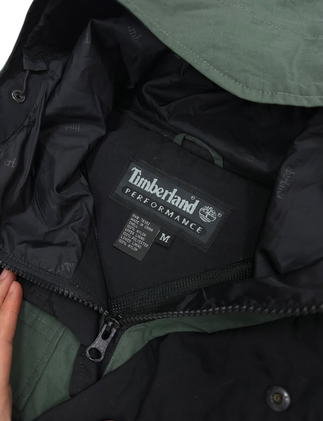 00s 팀버랜드 후드자켓 카키그린 (M~2XL) 상품이미지7