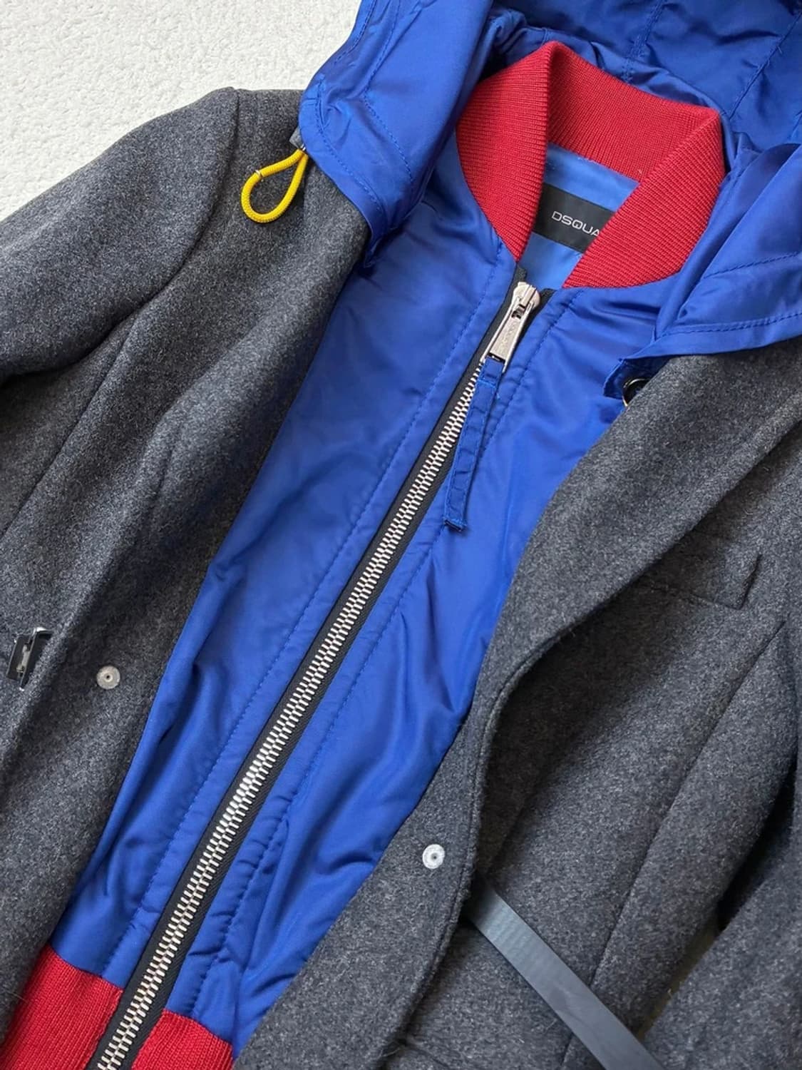 디스퀘어드2 멀티컬러 Y2K 레이어드 블레이저 자켓 PN6051 상품이미지4