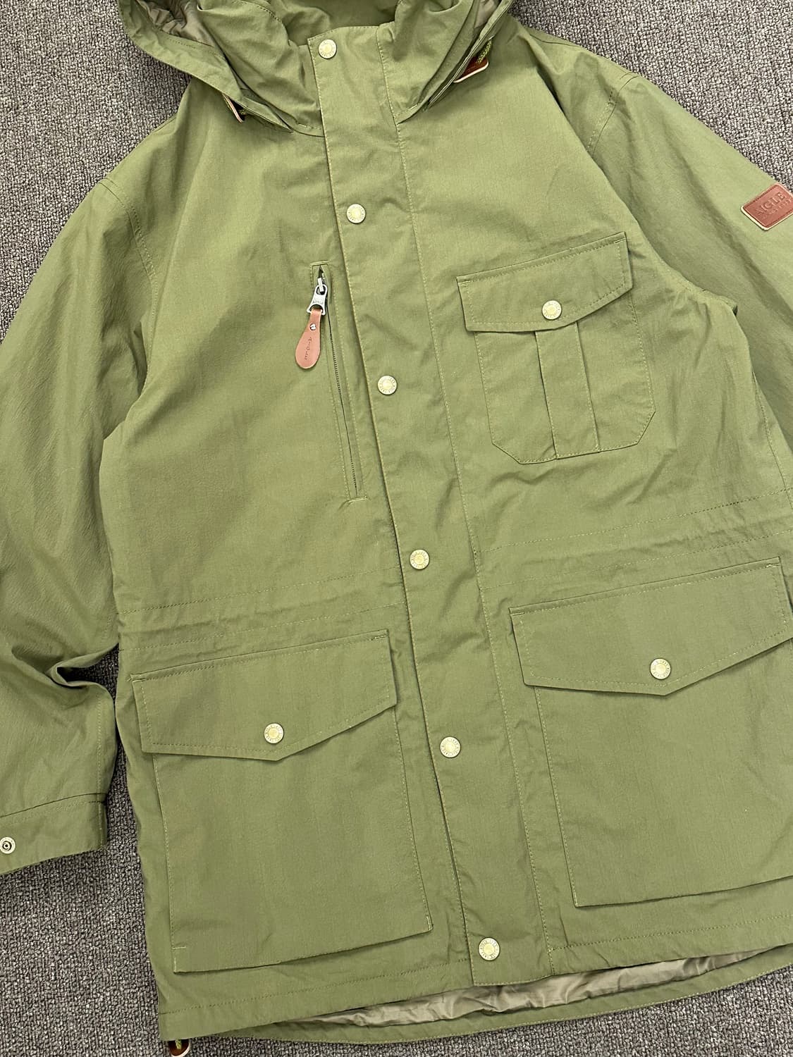 L)AIGLE vintage 후드 야상 자켓 상품이미지2