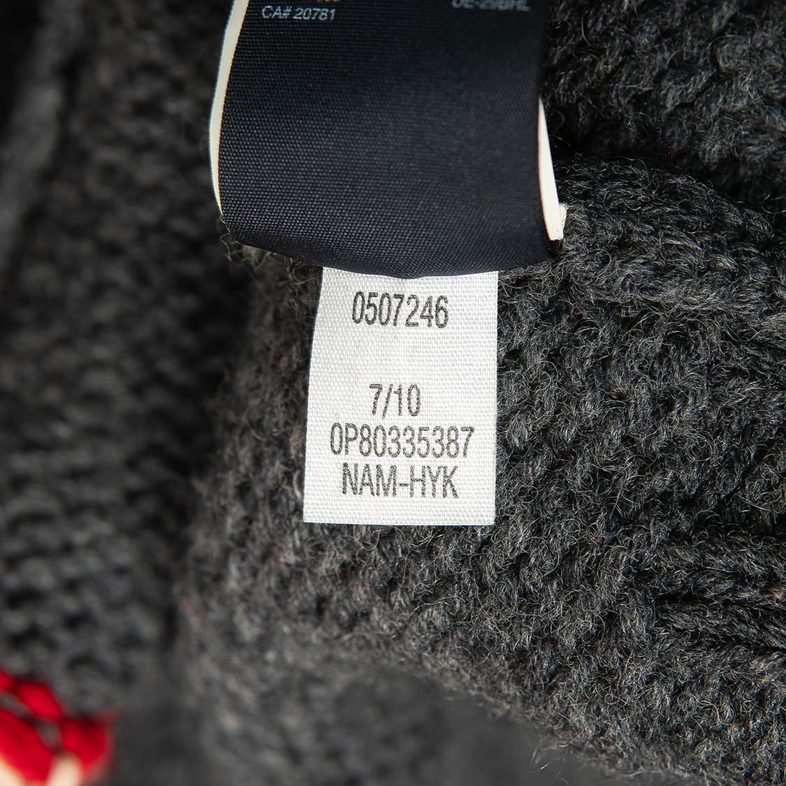 [103] 타미힐피거 SKI 눈꽃패턴 울 스웨터 집업 그레이  상품이미지9