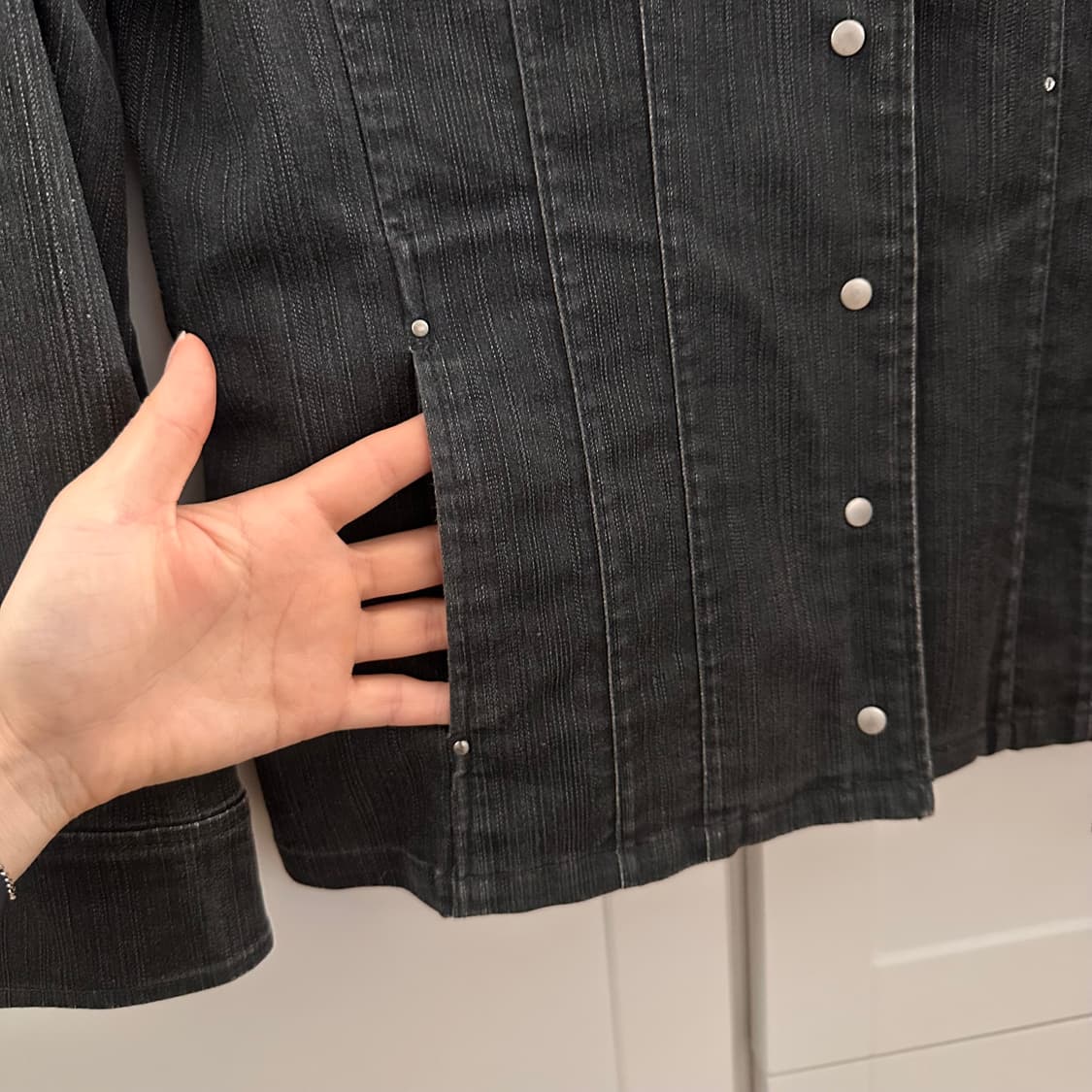 일본 빈티지 데님 셔츠 자켓 상품이미지8