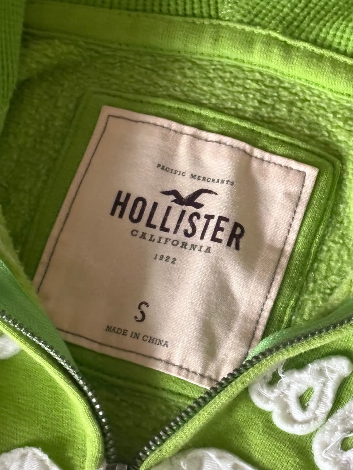 홀리스터 완두콩 후드집업 y2k 🫛 (딱붙핏, 슬림핏) 상품이미지2