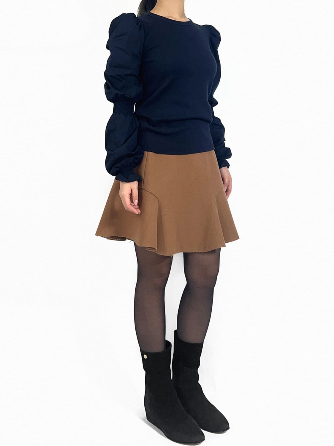 Carven virgin wool mini skirt 상품이미지3