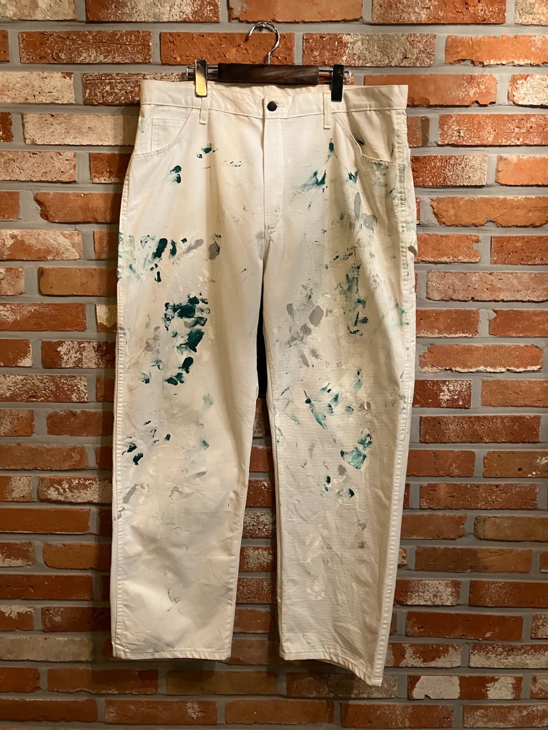 디키즈 빈티지 화이트 카펜터 페인터 팬츠 상품이미지2