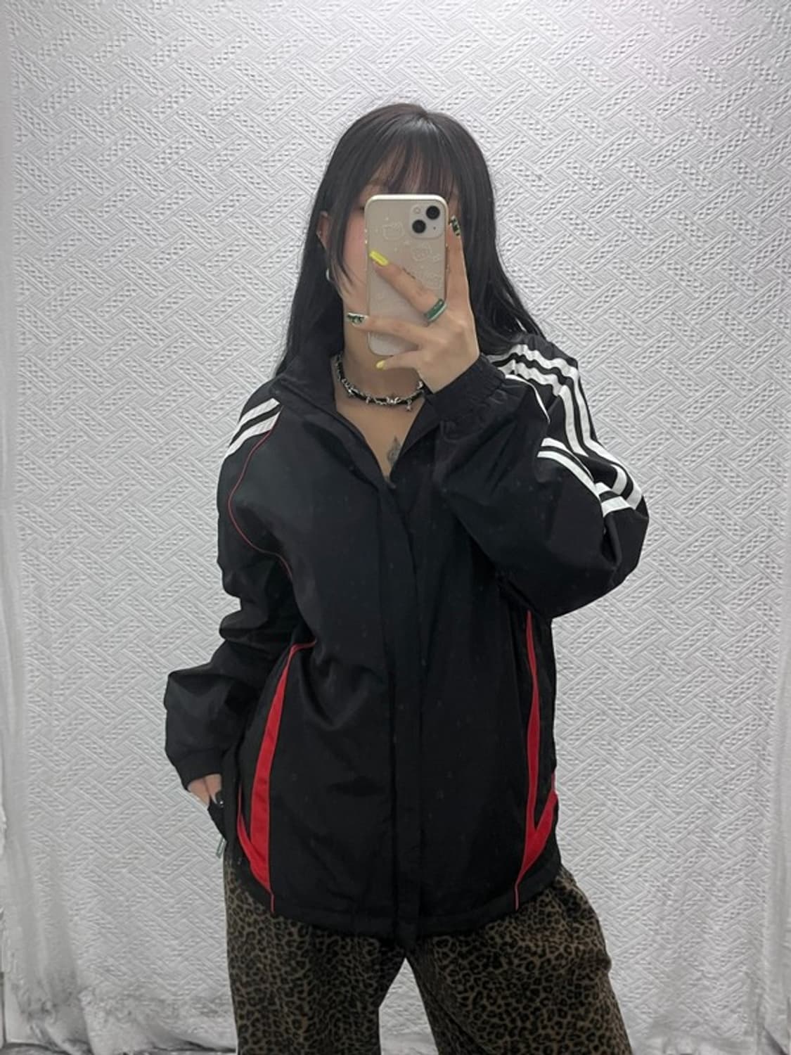 챔피온 올드스쿨 약기모 윈드브레이커 바람막이 105 C06010 상품이미지2