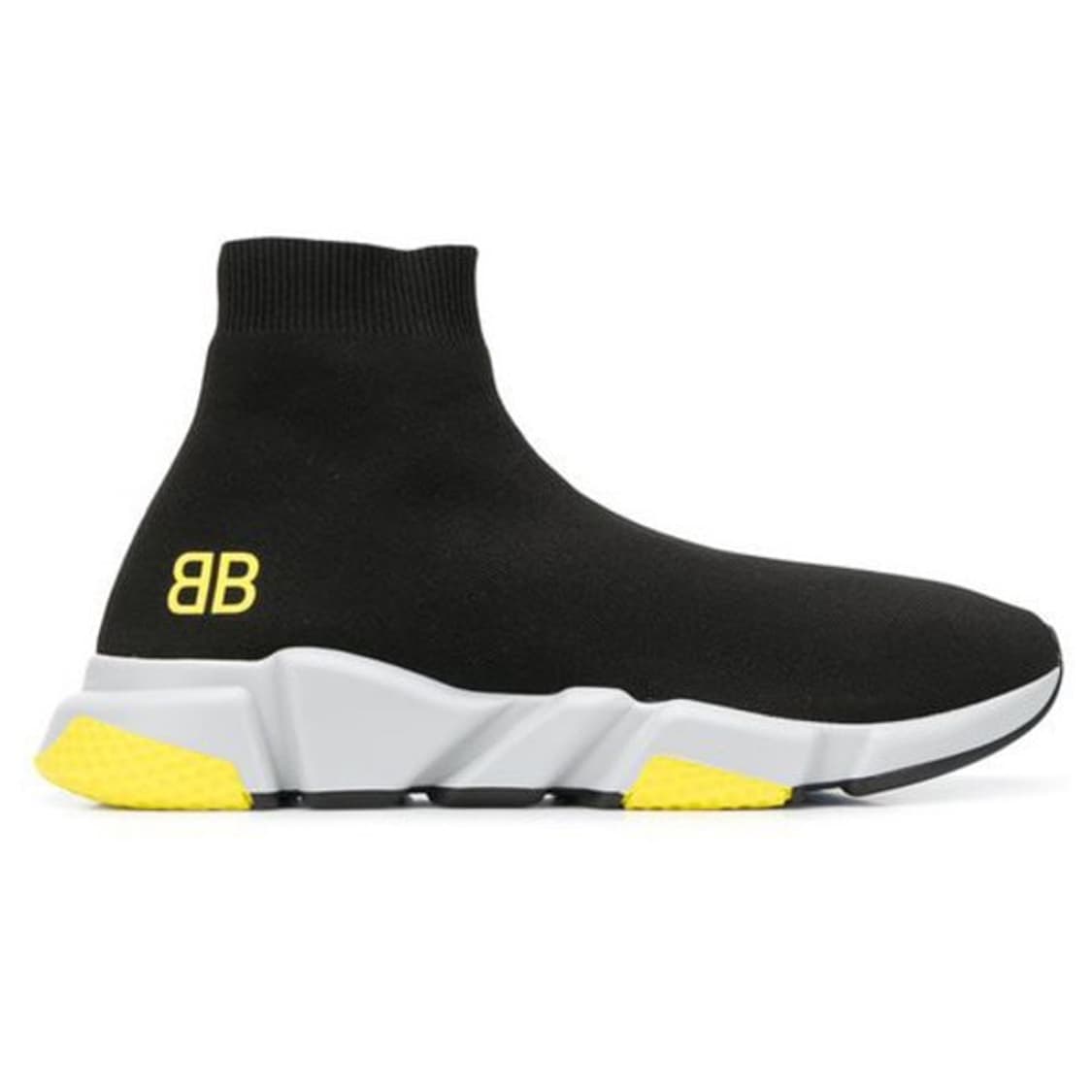 발렌시아가 스피드러너 BB로고 블랙 옐로우 상품이미지7