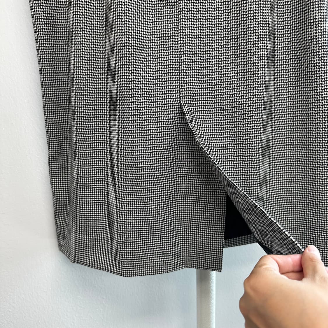 디올 하운드투스 울 투턱 스커트 치마 상품이미지6