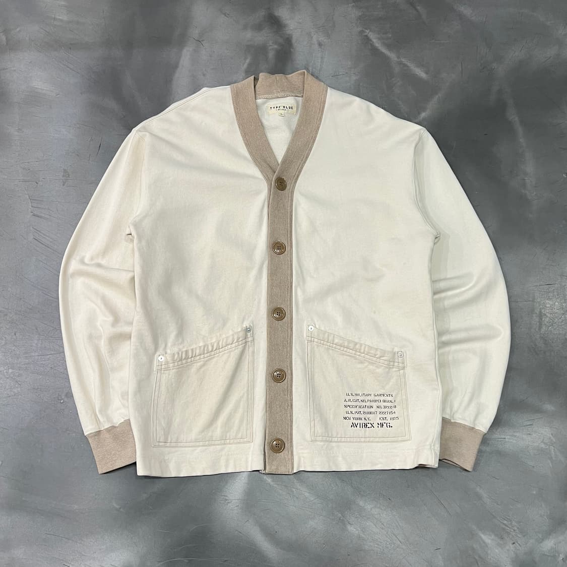  아비렉스 밀리터리 가디건 y14748 상품이미지1