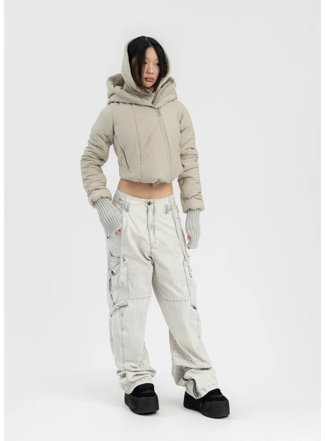 PADDED SHEARLING JACKET 상품이미지4