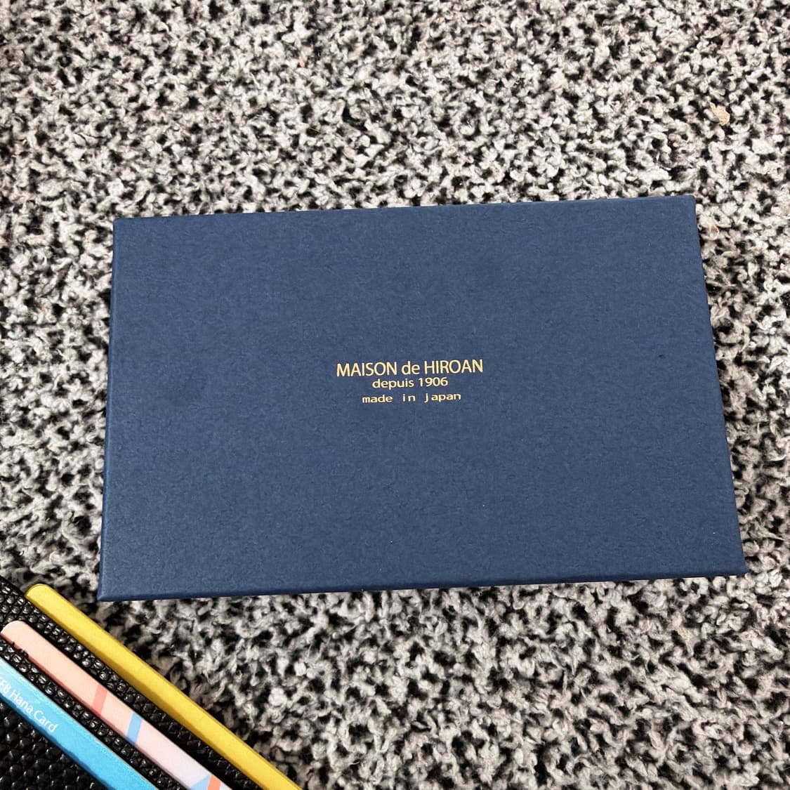 (정품/새상품) 메종 드 히로안 블랙 도마뱀 가죽 카드지갑 상품이미지6