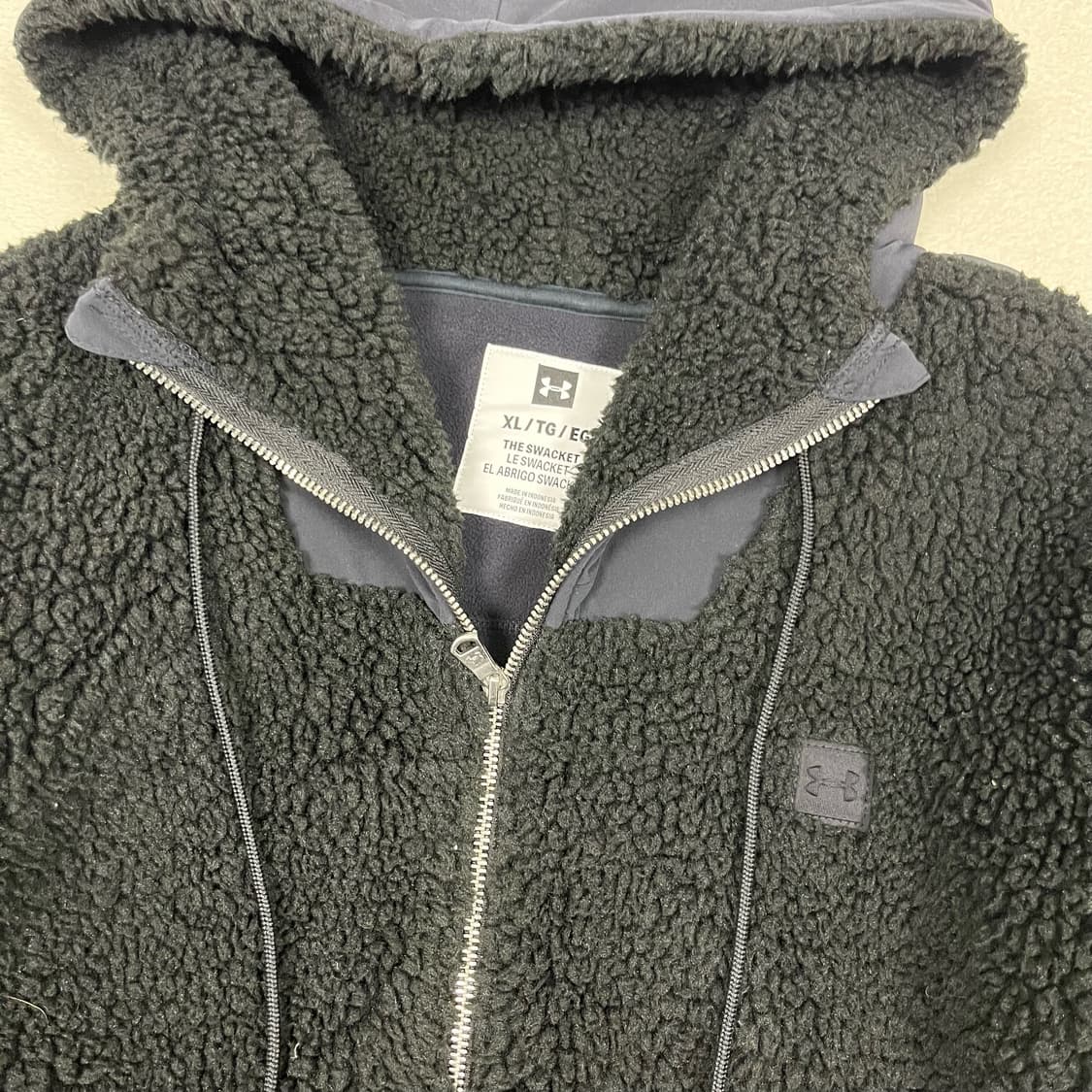 Under Armour Black 2way Fleece 상품이미지6