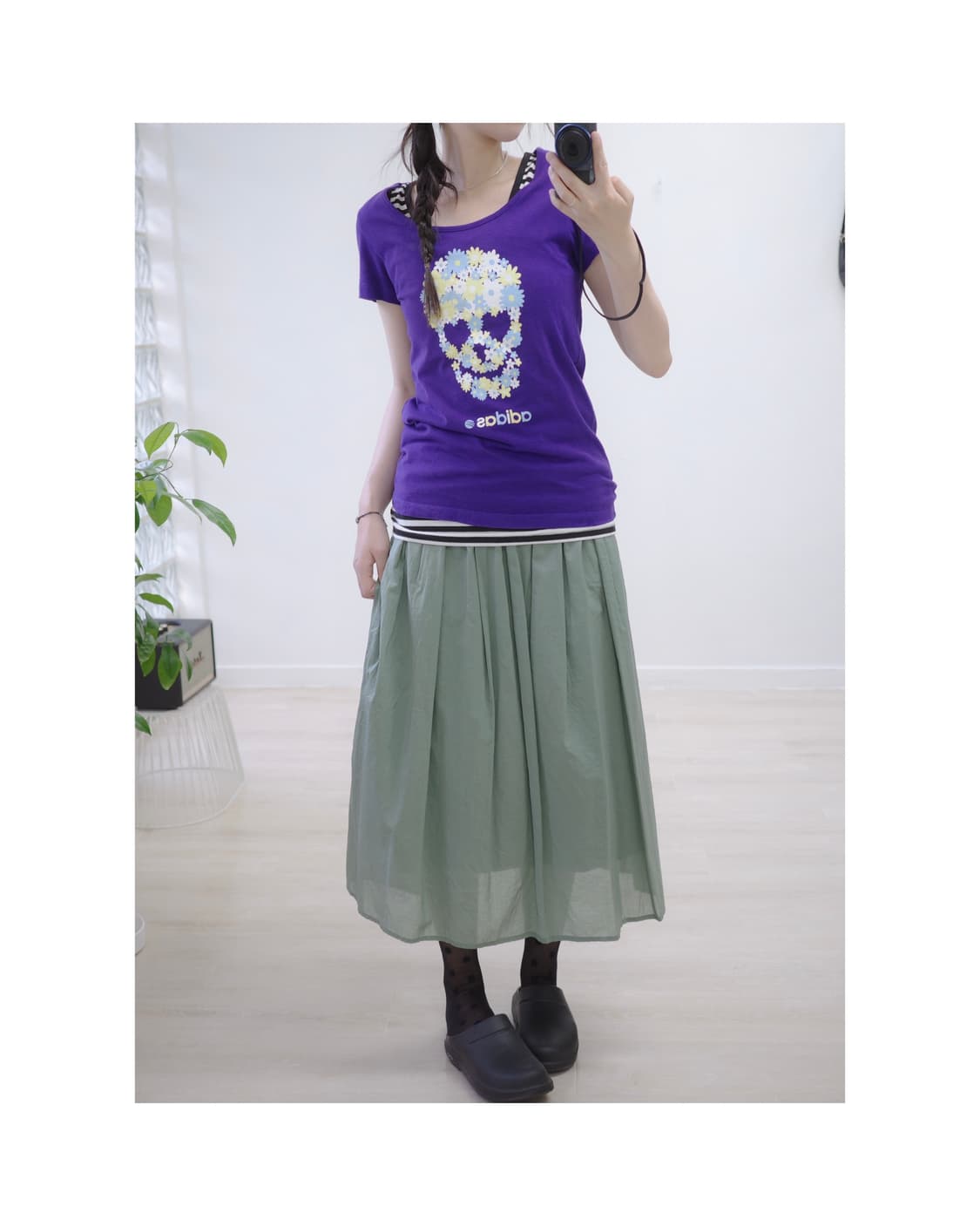 adidas neo label purple Tee 상품이미지1