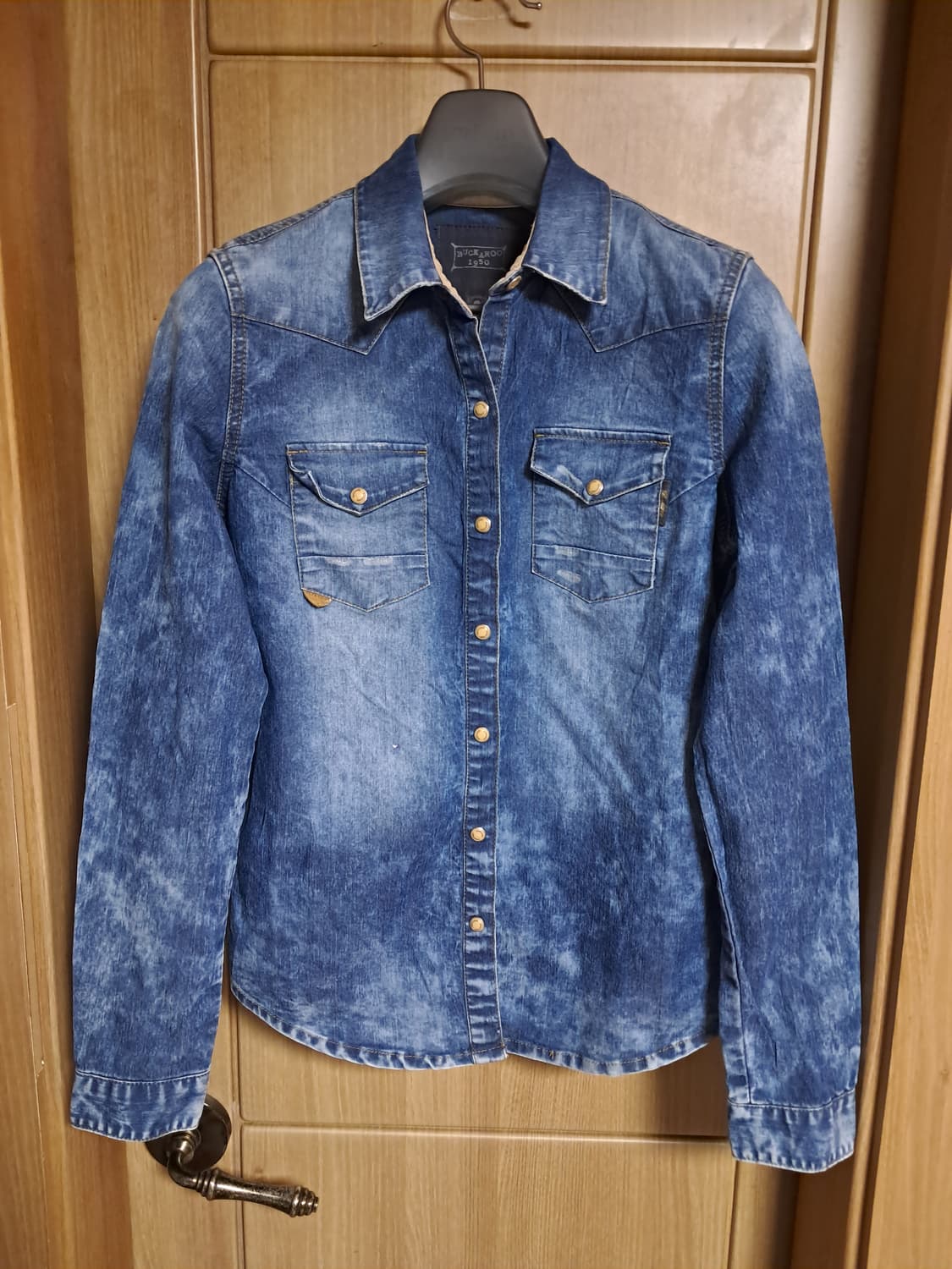 버커루 여성 데님셔츠 S 상품이미지1