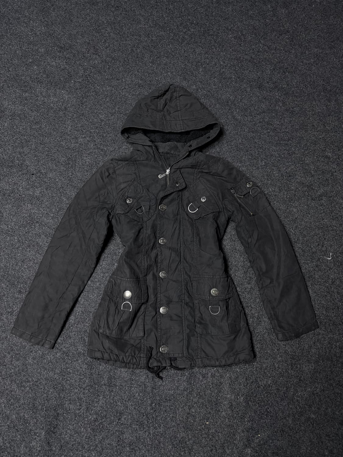 Vintage Y2k 00's v-kei Punk hood jacket 상품이미지1