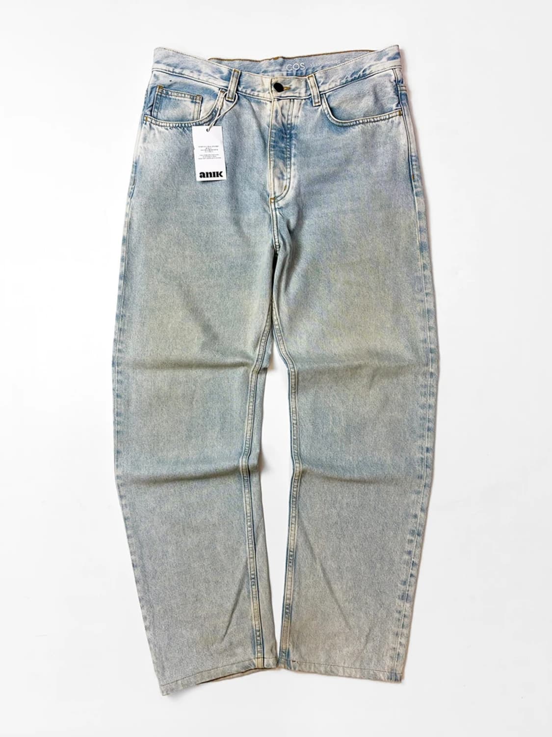 코스 COS 페이딩 테이퍼드 데님 팬츠 PN5453 상품이미지1
